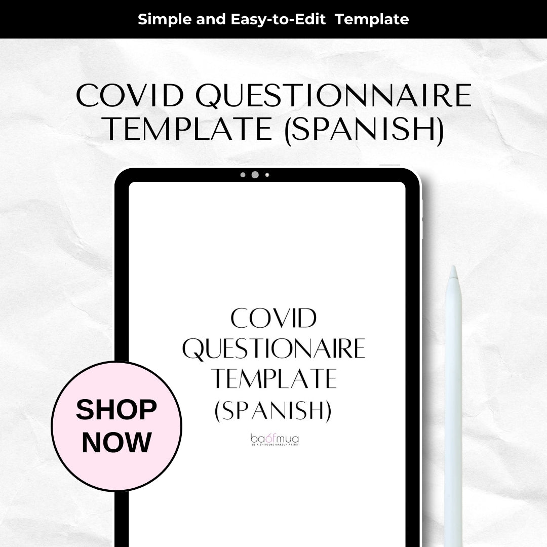 COVID-19 Questionnaire For New and Existing Clients ( Spanish )