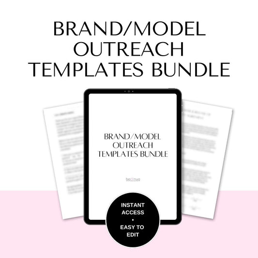 Brand/Model Outreach Templates Bundle