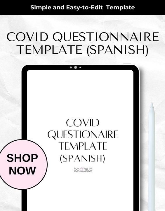 COVID-19 Questionnaire For New and Existing Clients ( Spanish )
