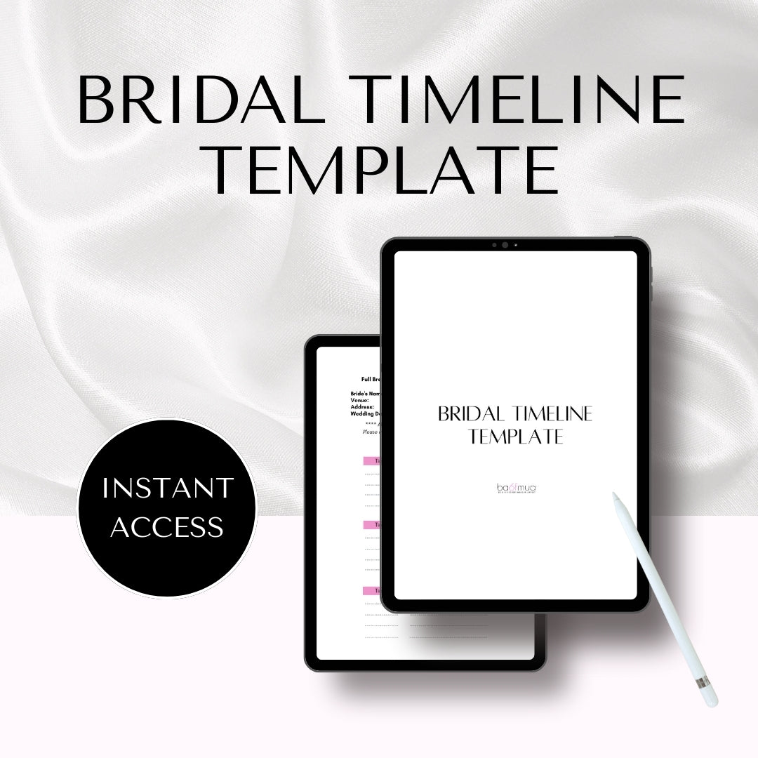 Bridal Timeline