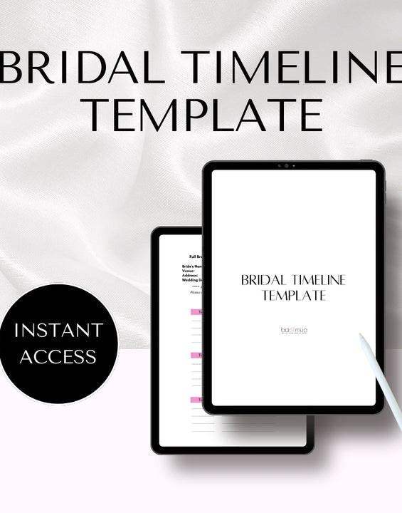 Bridal Timeline