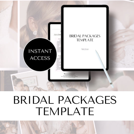 Bridal Packages Template